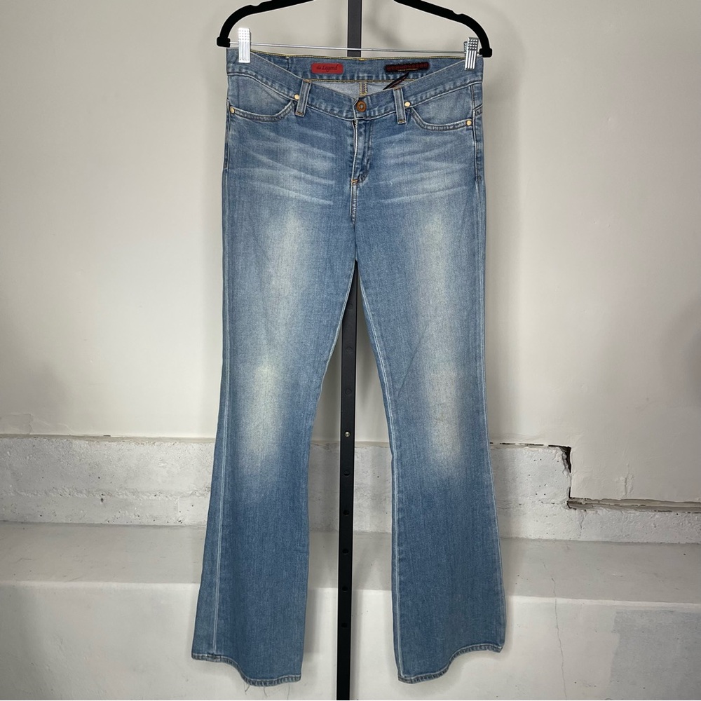 AG Adriano Goldschmied Light Blue Boot Cut Jeans
